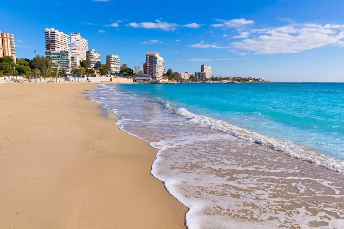 Nereo 7 Primera Linea De Playa San Juan Piscina, Parking Wifi Inmobiliaria Leo Alicante Exterior foto
